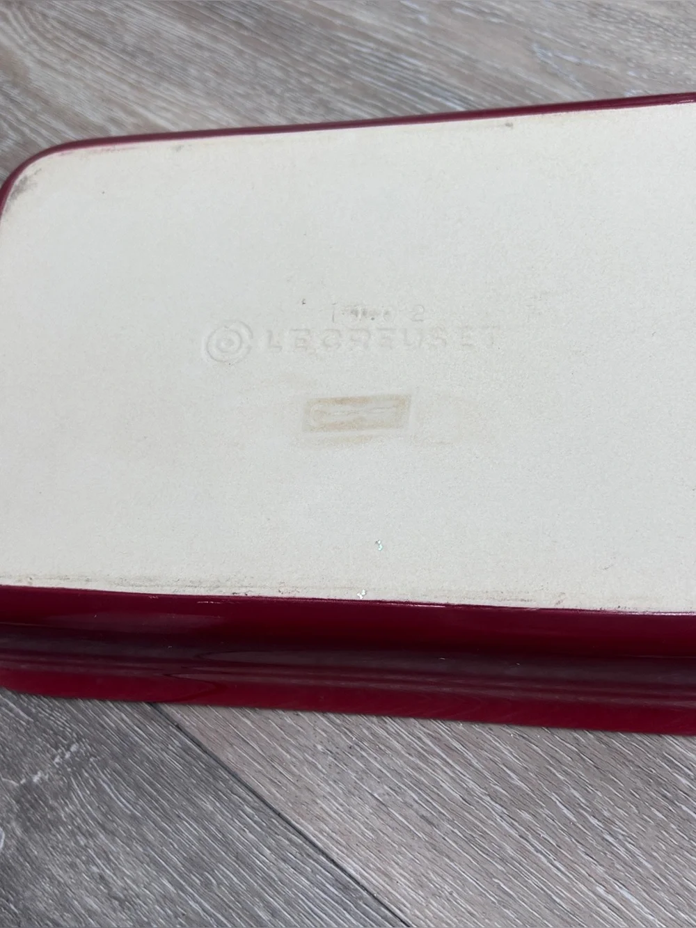 Le Creuset Red Stoneware Baking Set Oval Square Rectangular Premium Bakeware